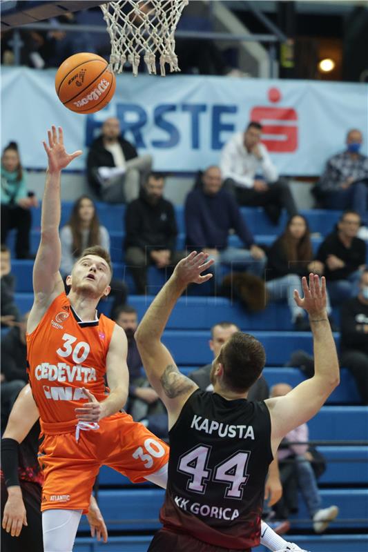 Utakmica 8. kola prvenstva Hrvatske za košarkaše Cedevita Junior - Gorica