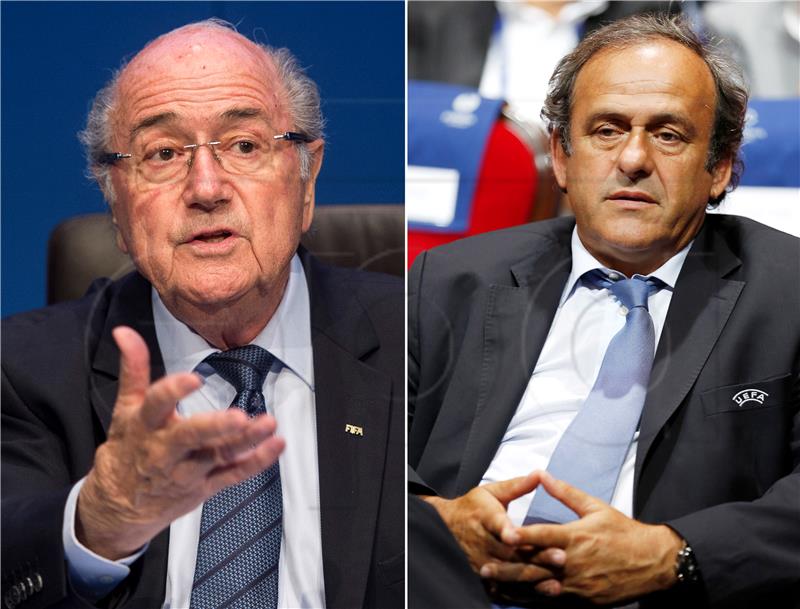 (FILE) SOCCER FIFA BLATTER PLATINI