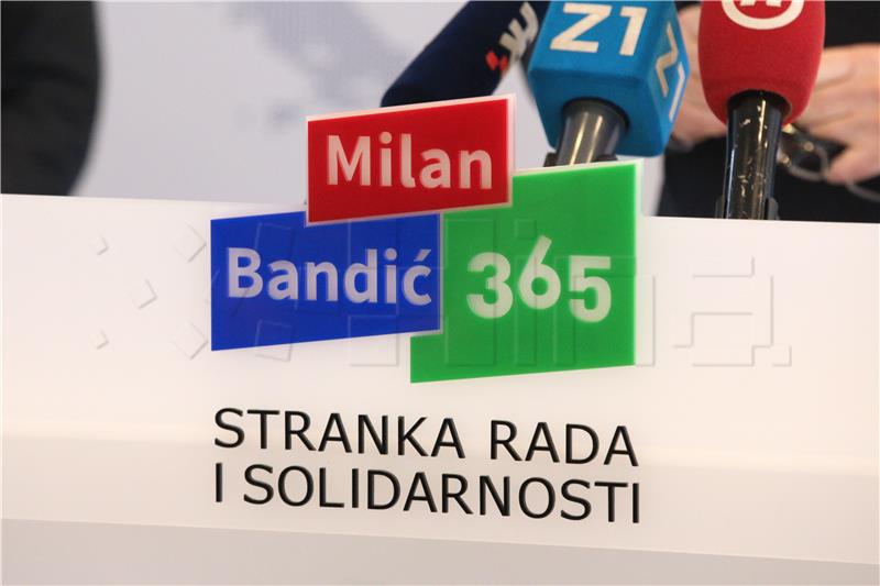 Konferencije za novinare zagrebačke organizacije Stranke rada i solidarnosti