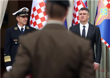 MIlanović uručio prijem povodom prijema kadeta u vojnu službu