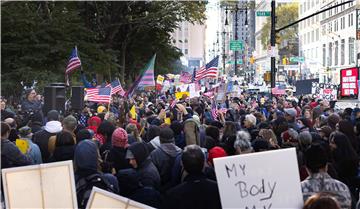 USA NEW YORK COVID-19 VACCINE PROTEST