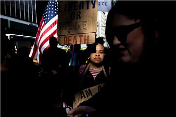 epaselect USA NEW YORK COVID-19 VACCINE PROTEST