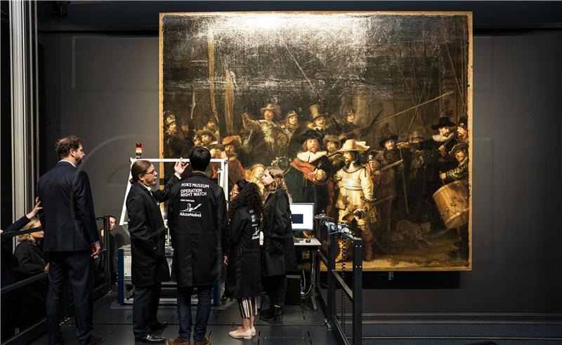 Rijksmuseum: Posjetitelji mogu vidjeti i poleđinu Rembrandtove 'Noćne straže' 