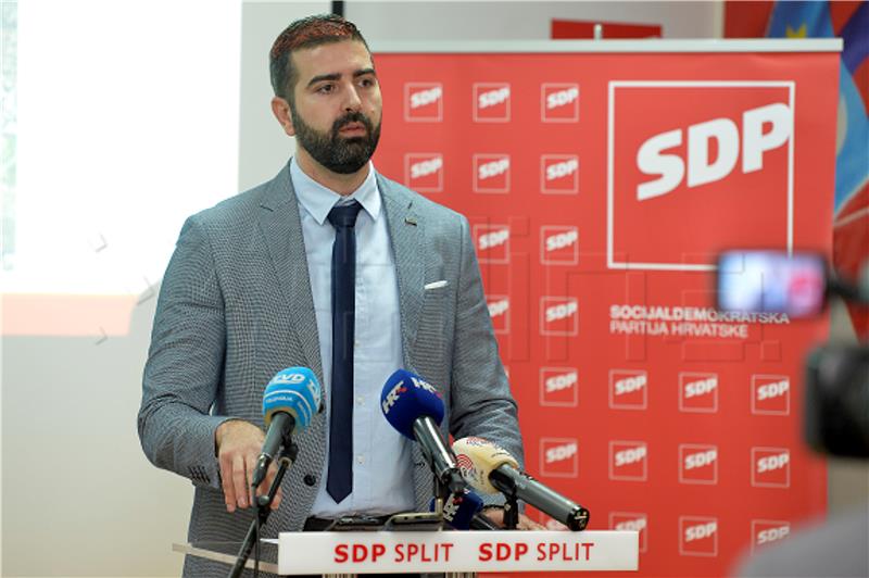 Konferencija za medije splitskog SDP-a