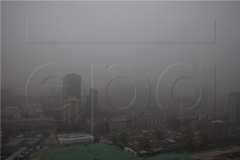 CHINA WEATHER AIR POLLUTION COP26