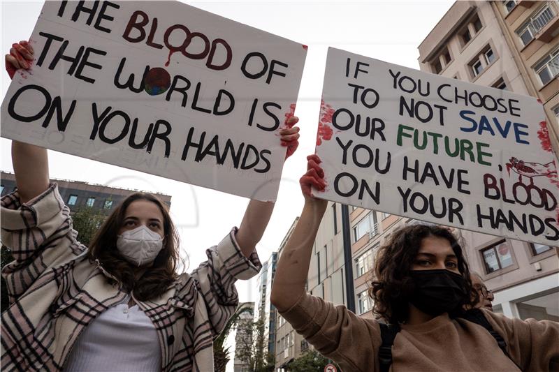 TURKEY CLIMATE PROTEST