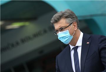 Plenković posjetio KB Dubrava