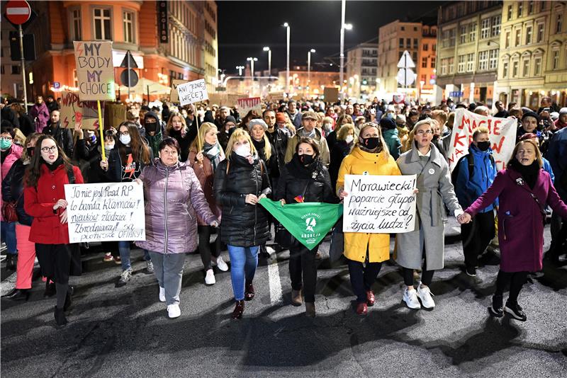 POLAND PROTEST NOT ONE MORE