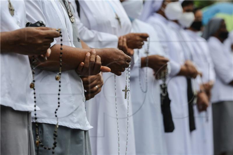 SRI LANKA CATHOLIC PROTEST