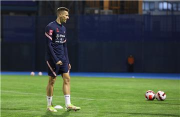 Trening Hrvatske nogometne reprezentacije na stadionu Maksimir