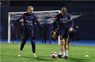 Trening Hrvatske nogometne reprezentacije na stadionu Maksimir