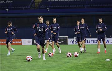 Trening Hrvatske nogometne reprezentacije na stadionu Maksimir