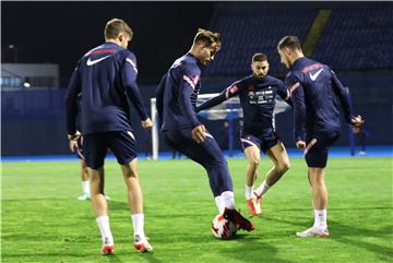 Trening Hrvatske nogometne reprezentacije na stadionu Maksimir