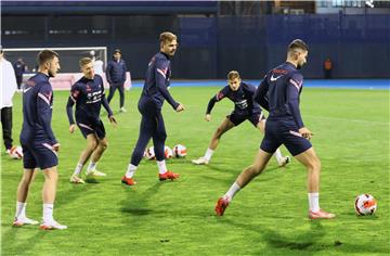 Trening Hrvatske nogometne reprezentacije na stadionu Maksimir