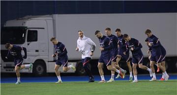 Trening Hrvatske nogometne reprezentacije na stadionu Maksimir