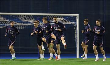 Trening Hrvatske nogometne reprezentacije na stadionu Maksimir