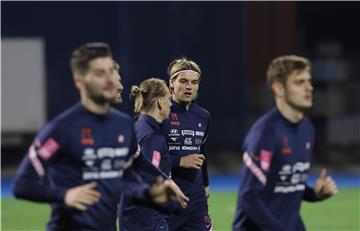 Trening Hrvatske nogometne reprezentacije na stadionu Maksimir