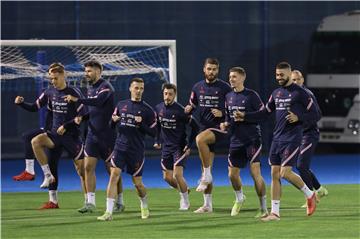 Trening Hrvatske nogometne reprezentacije na stadionu Maksimir