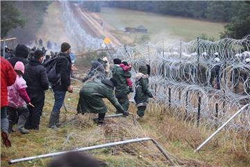 BELARUS POLAND BORDER MIGRATION CRISIS