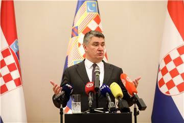 Konferencija za medije Predsjednika Republike Zorana Milanovića