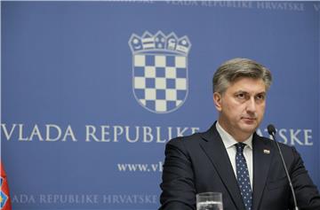 Konferencija za medije predsjednika Vlade Andreja Plenkovića