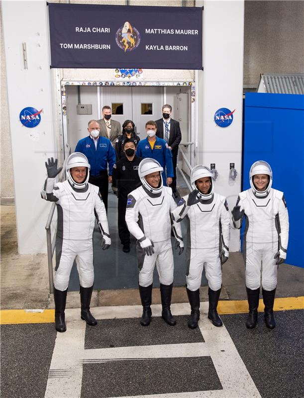 USA NASA SPACEX CREW3 ESA ISS