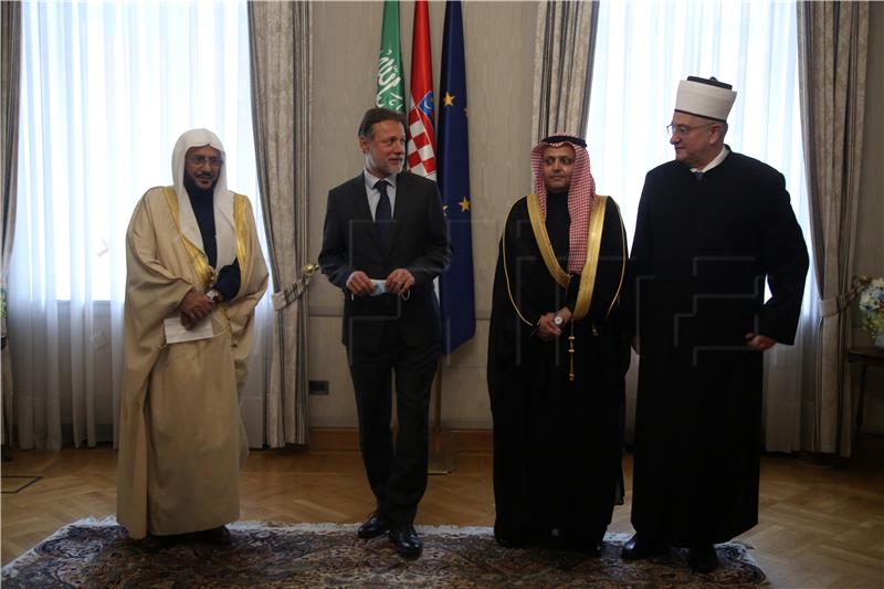  Jandroković primio saudijskog ministra za islamska pitanja