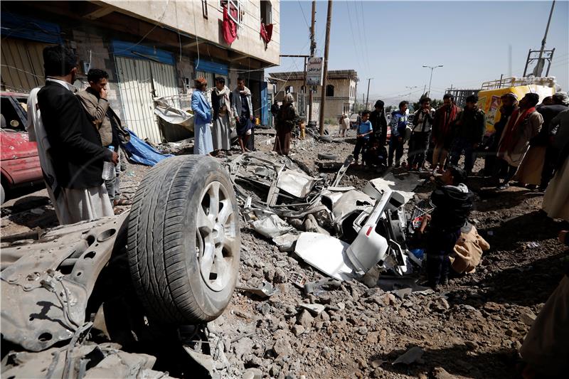 YEMEN CONFLICT SAUDI AIRSTRIKES