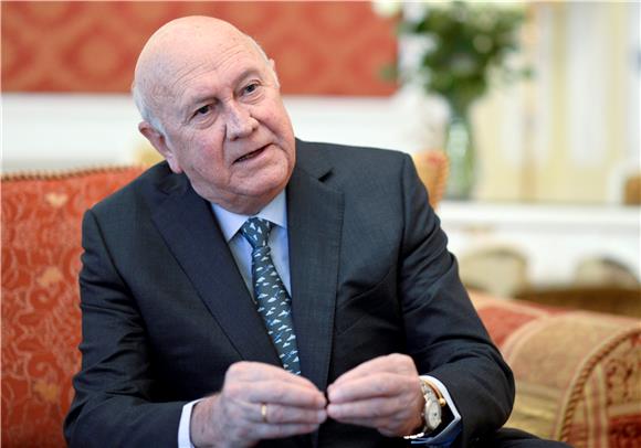 Umro FW de Klerk, dobitnik Nobelove nagrade za mir s Mandelom