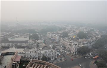 INDIA NEW DELHI ENVIRONMENTAL POLLUTION