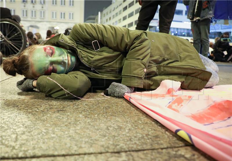 Klimatski marš za opstanak u povodu zadnjeg dana konferencije COP26