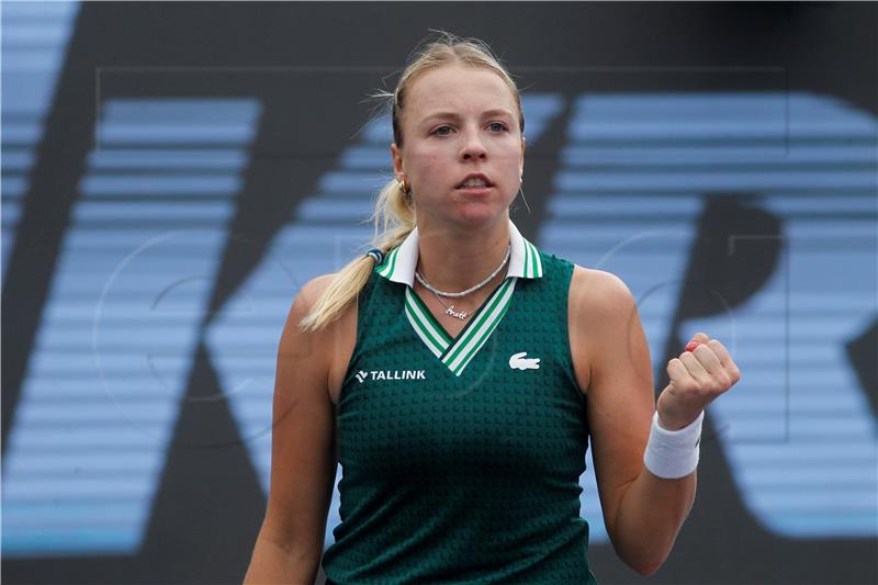 WTA Finale: Kontaveit na putu prema polufinalu