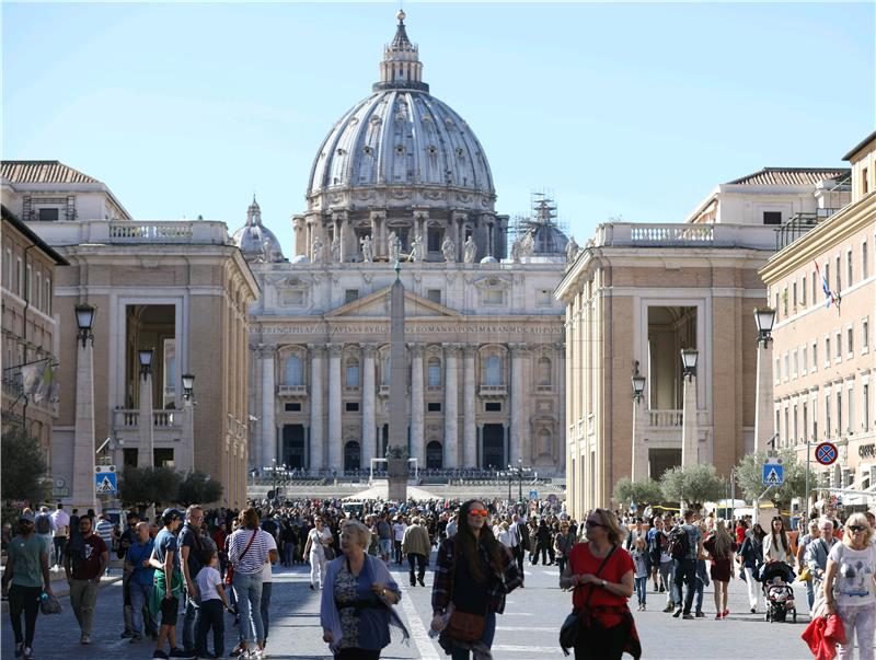 Croatian president has private audience with Pope Francis at the Vatican