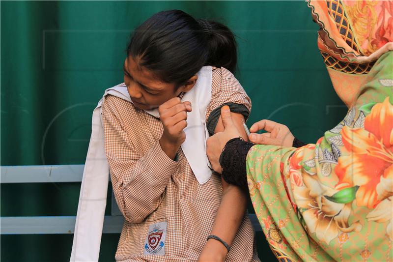 PAKISTAN MEASLES RUBELLA VACCINATION