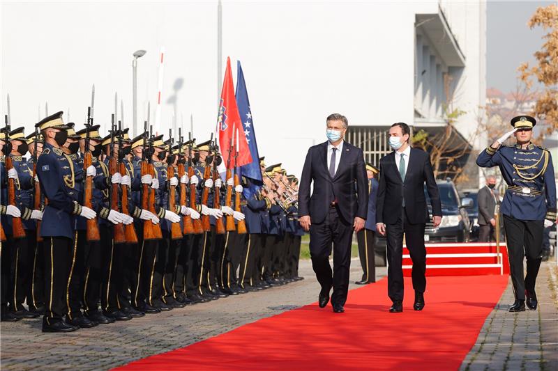 Premijer Plenković u posjetu Kosovu