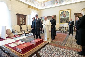 VATICAN POPE MILANOVIC DIPLOMACY