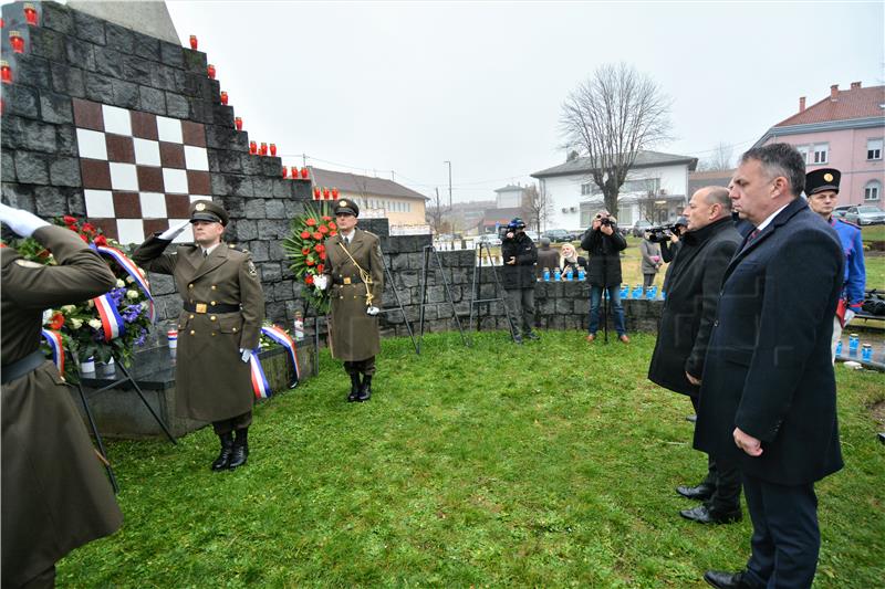 U Slunju obilježena 30. godišnjica sloma obrane grada i progona 15.000 ljudi