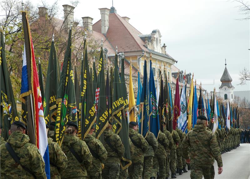 Tens of thousands of people attend Vukovar Remembrance Day procession