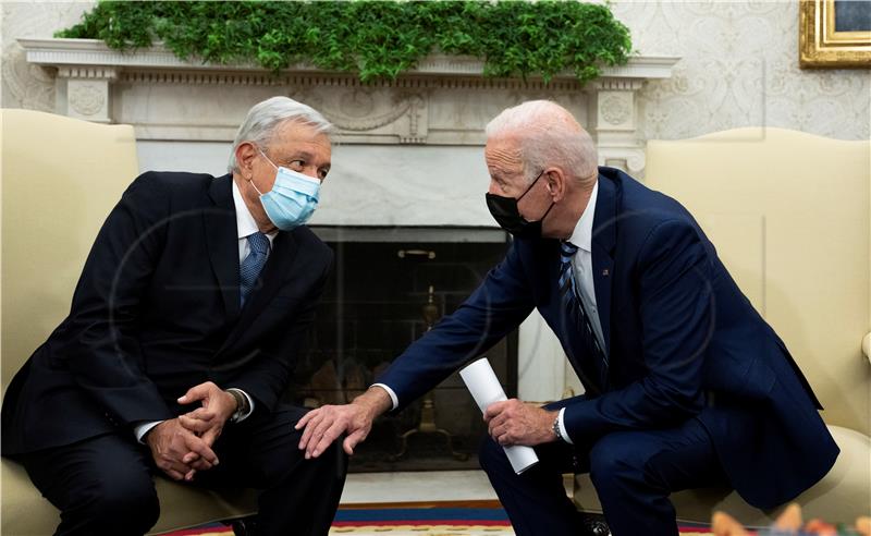 USA WHITE HOUSE BIDEN OBRADOR