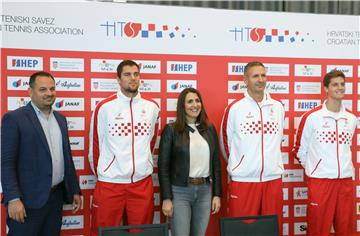 Konferencija za medije hrvatske Davis Cup reprezentacije