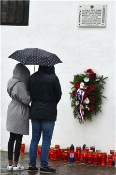 Vukovar remembers victims of war crimes committed at Velepromet and Ovčara