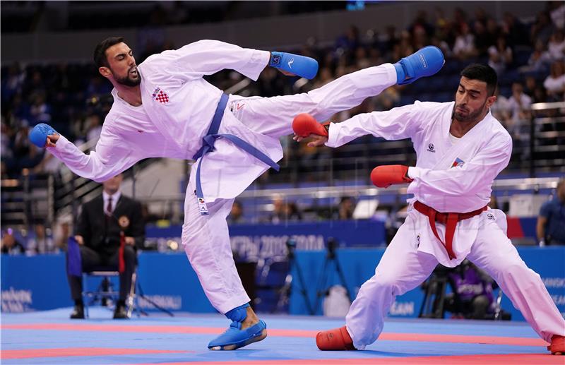 Two Croatian karate fighters win bronzes in world championships in Dubai