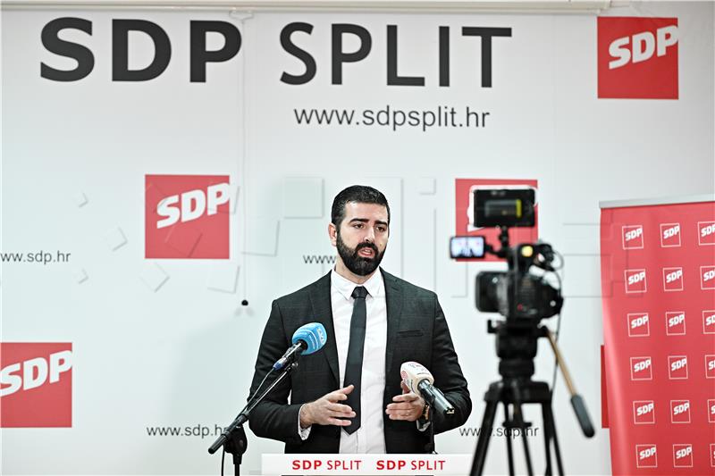 Konferencija za novinare SDP -a Split