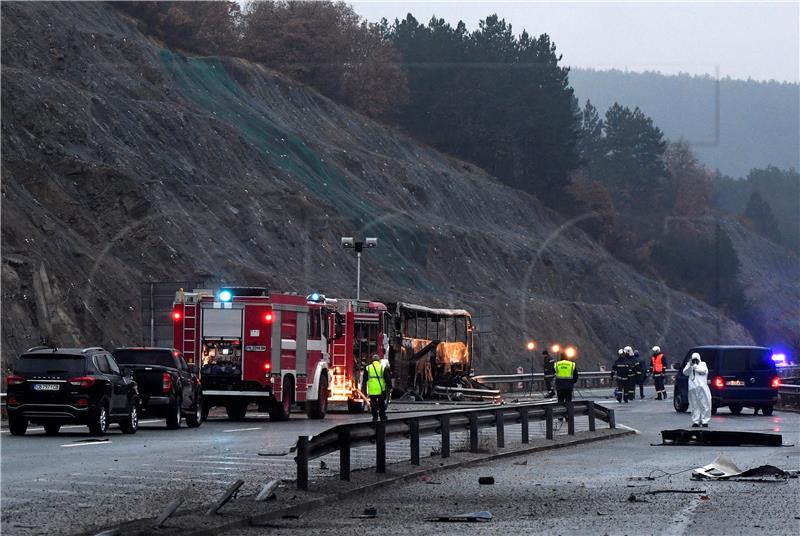 BULGARIA NORTH MACEDONIA TRANSPORT ACCIDENT