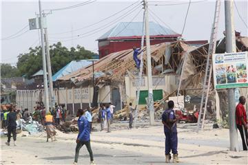 SOMALIA TERRORIST ATTACK EXPLOSION CAR BOMB