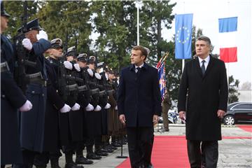 Zoran Milanović primio Emmanuela Macrona