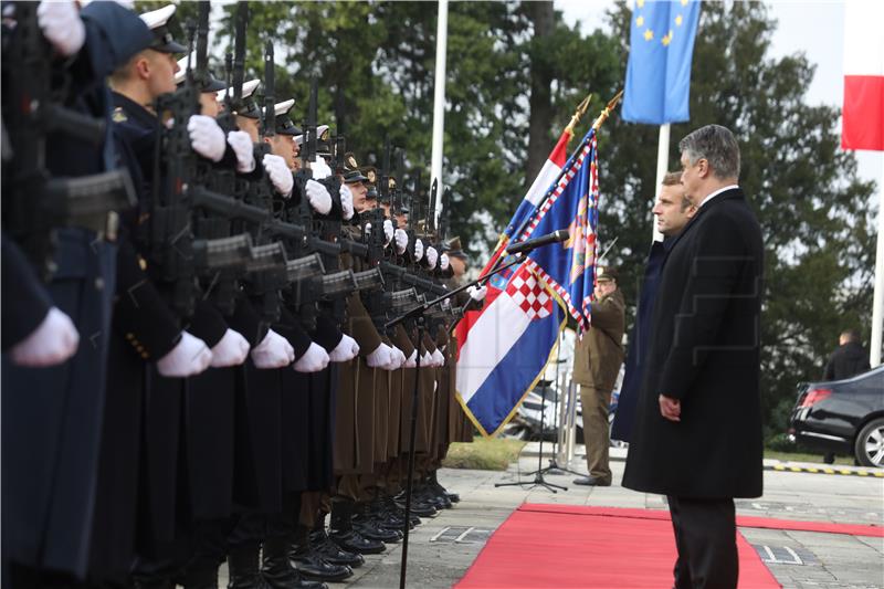 Zoran Milanović primio Emmanuela Macrona