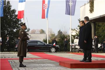 Zoran Milanović primio Emmanuela Macrona