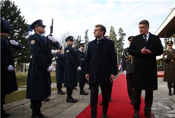 Zoran Milanović primio Emmanuela Macrona