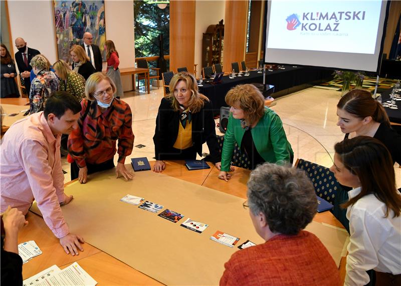  U Uredu predsjednika Republike predstavljen „Klimatski kolaž“